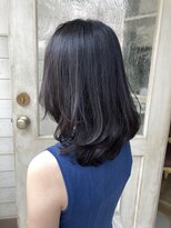 シェノン 赤羽店(CHAINON)&nbsp;ナチュラルストレート毛先外しでまとまりやすい柔らかミディアム