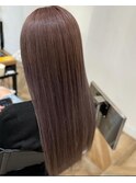ブリーチ一回でラベンダーグレージュ