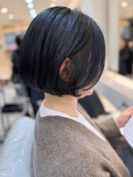 ザビー(THE B) 本八幡×黒髪×似合わせショートボブ