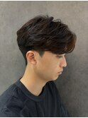 センターパート/ニュアンスパーマ