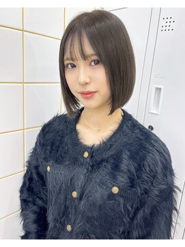 ガーランド(Girland) 【girland】オリーブブラウン韓国風/レイヤーカット