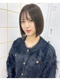【girland】オリーブブラウン韓国風/レイヤーカット