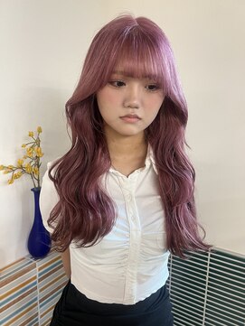 クペウ(cope'u) 黒染め履歴からのピンク