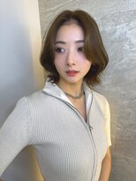 ロンドガーネット 池袋(Lond garnet)&nbsp;イメチェン外ハネボブ美髪ワイドバング/レイヤーカット顔周り