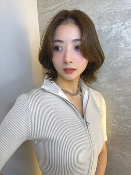 ロンドガーネット 池袋(Lond garnet) イメチェン外ハネボブ美髪ワイドバング/レイヤーカット顔周り