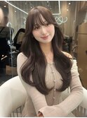 韓国風 くびれ巻き レイヤーカット 大宮