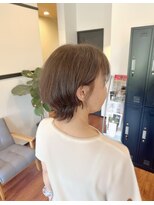 スリーバイザサロン(THREE by the salon)&nbsp;トープグレージュ　ハンサムショート