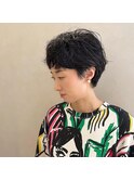 クセ毛を活かす大人ショート