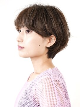 インセプション 銀座(INCEPTION) 丸みショート・ボブ/丸顔/前髪あり/絶壁解消/40代/30代/長め
