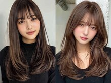 大人な色気UP！韓国アイドルのような【艶カラー】×【レイヤーカット】盛岡/韓国/ブリーチ/髪質改善