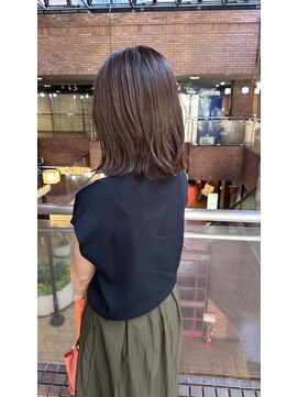 イオエ 梅田(ioe) ダブルカラー/大人ボブ/黒髪スタイル/髪質改善/縮毛矯正
