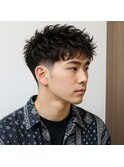 美フォルム ツーブロックツイストスパイラル 20代 30代 40代