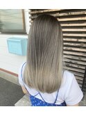 ハイライト バレイヤージュ 外国人風カラー グラデーション