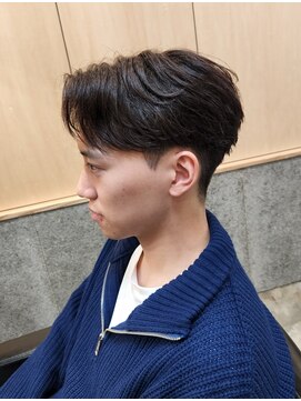 ニアウ 伊勢崎連取店(Niau) 刈り上げセンターパートショートニュアンスパーマ