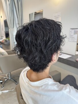 メンズバイココテラス 豊中(men's by cocoterace) スパイラルパーマスタイル