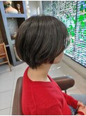 丸みショートヘア