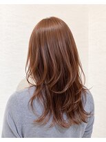 タヤ 府中店(TAYA)&nbsp;透明感ベージュレイヤーミディ