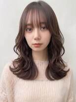 コア(CoRe.gn)&nbsp;ミディアムパーマ韓国風くびれヘアパーマゆるふわパーマ垢抜け