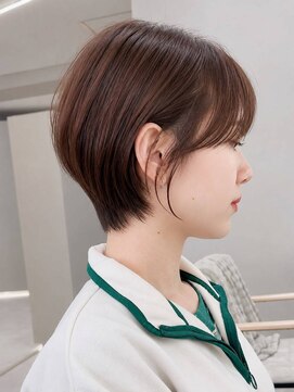 アイドットプラスサッポロ 札幌(i.+SAPPORO) 髪質改善ミルクブラウンショート20代30代40代