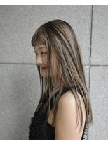 クラン エン バイ ヘッドライト 二子玉川店(clan en. by HEADLIGHT) cut + bleach + color