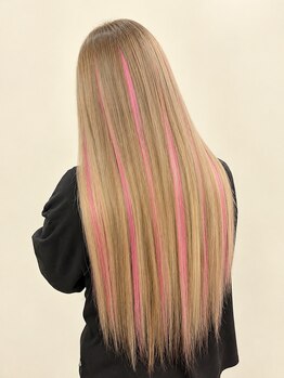 エアー(AIR)の写真/【高級人毛エクステ20本¥7200~♪本数変更OK】今っぽヘアに簡単チェンジ!あなただけのスタイル創ります*