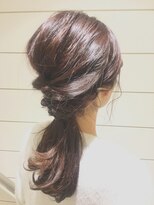 ネオリーブ アンド 渋谷店(Neolive &)&nbsp;【Neolive & 渋谷店】インナーカラー☆簡単アレンジピン無し