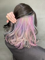 エッジ 下北沢(edge.)&nbsp;edge.下北沢　インナーカラー　ユニコーンカラー  担当相場