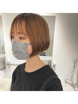 カウチソフ(kauti sofu) 前下がりシンプルボブ！