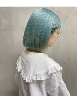 ミィ 表参道(mee.) 【mee.】ヤジマ ペールターコイズブルーカラー