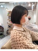 ショートボブ/ミニボブ/マッシュ/切りっぱなし/柏駅