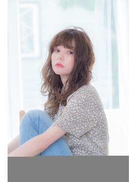 ヘアデザイン アニー(Hair Design Annie) ゆるふわレイヤーカット×柔らかいベージュカラー