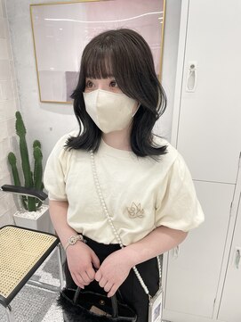 ローウェ 渋谷(Louwe) 暗めグレージュと韓国ヘア