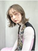 ☆透明感カラー ベージュカラー くびれヘア☆
