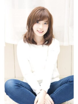 ステージ(STAGE) 大人可愛いココアベージュグレージュカラーボブウルフ黒髪幡ヶ谷