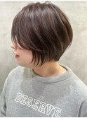 【山本大輔】ペールカラーハンサムショート
