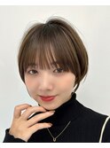 ウザバング　小顔補正立体カット　こなれヘア　おおばたける