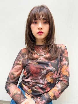 ケイト(kate) 【kate 大宮】内巻きレイヤースタイル×ココアブラウン