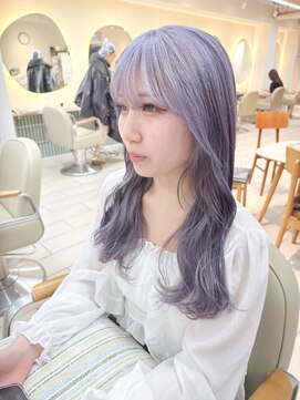 テトラ バイ ネオリーブ 横浜西口店(tetra by neolive) ペールラベンダーカラー＊*