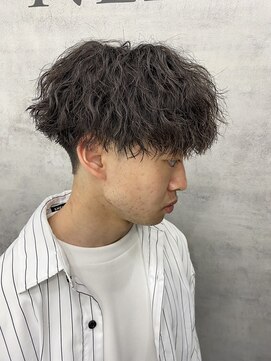 ネクストネオ 静岡(NEXT NEO) NEXT静岡NEO【櫻田】ツイストスパイラルパーマ前下がりマッシュ