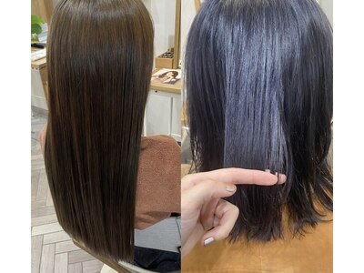 oggiottoのトリートメントで最上級な艶髪ヘアに