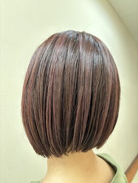 シャンプーボーイ ハイライトボブ