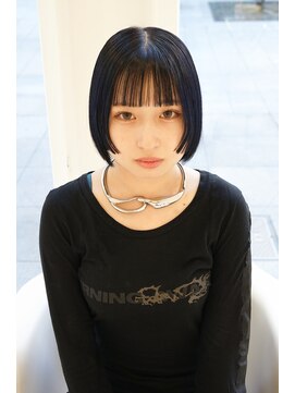 ハイブ 金沢(Hive) 10代20代ボブ切りっぱなしボブ
