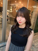 クム(kumu)&nbsp;【kumu】 艶カラー/顔周りカット/栄/名古屋