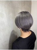 髪質改善カラーショートカットボブレイヤーカット