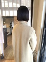 ルアナ ヘアメイク(Luana hair make) 韓国切りっぱなしボブ