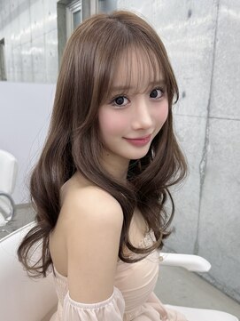 エヌアイ オモテサンドウ(ni omotesando) ☆韓国ガーリーヘア 可愛く盛れるお顔周りカット☆