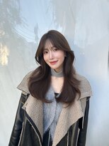 アマトウキョウ アユンチェ(AMA TOKYO×AYUNCHE)&nbsp;韓国スタイル/ナチュラルくびれへア_くびれ巻き_レイヤーカット