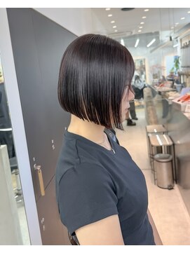 ロンドシエル 横浜(Lond ciel) タッセルボブ×ショコラアッシュ【横浜】あべもえる