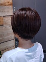 ベイショア(Bay Shore NY)&nbsp;大人かわいいオリーブフェザーショート