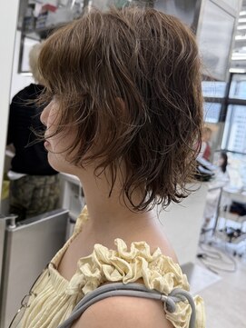 ビューナゴヤ 名駅(VIEW NAGOYA) 前髪カタログ/イメチェンスタイル／ウェーブパーマ/こなれミディ